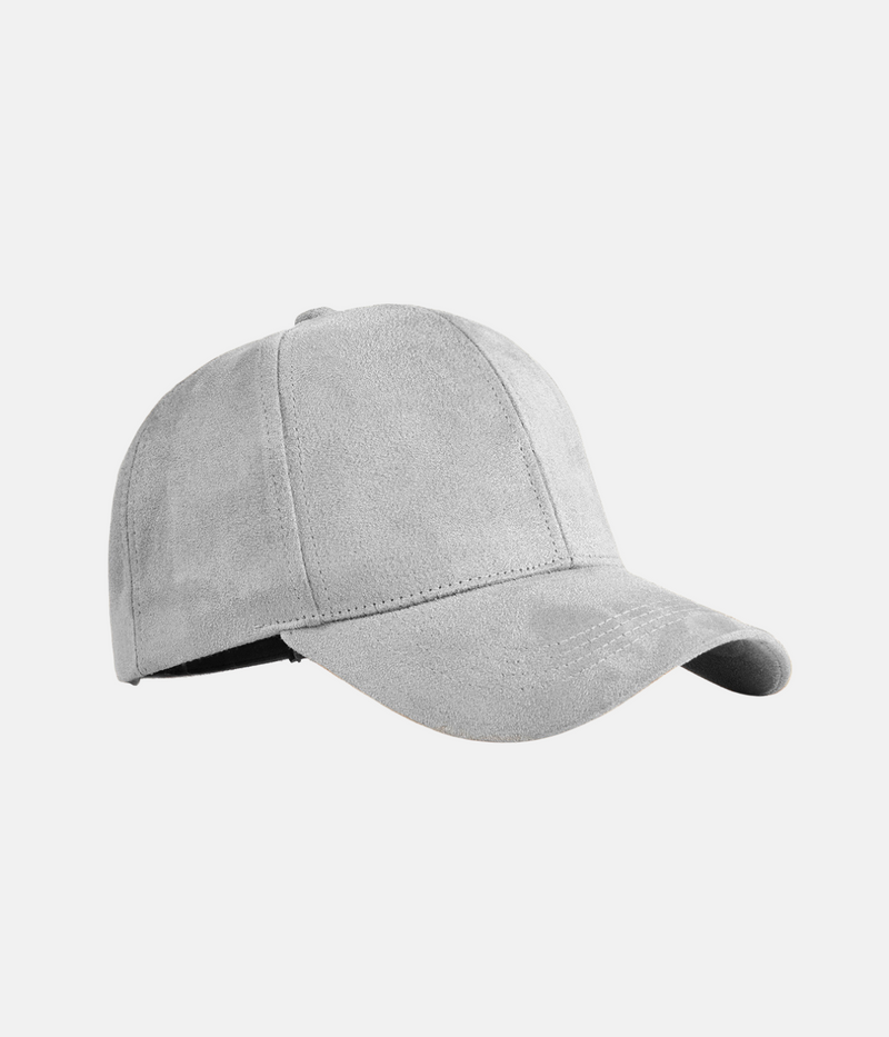 SUEDE CAP | LIGHT GRAY - THE URBAN MOOD | Streetwear Store