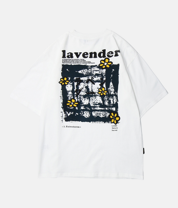 LAVENDER TEE - THE URBAN MOOD | Streetwear Store