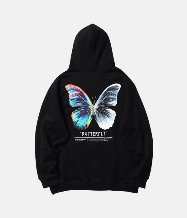 "BATTER-FLY" HOODIE - THE URBAN MOOD | Streetwear Store