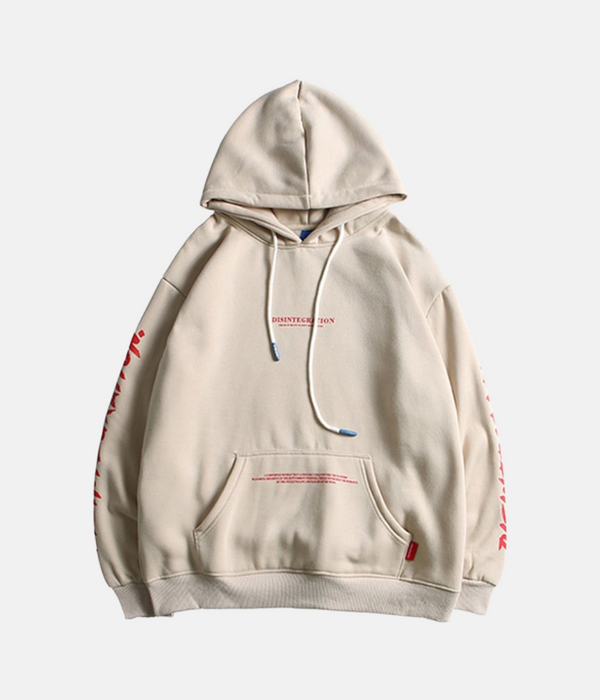 DISINTEGRATION HOODIE - THE URBAN MOOD | Streetwear Store