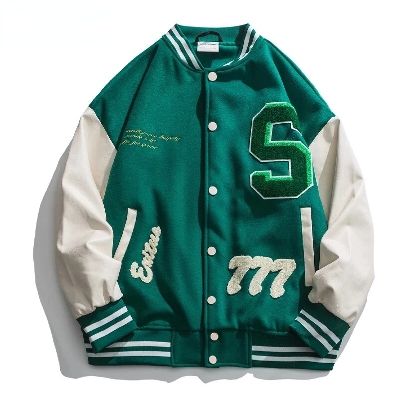 Embroidery Baseball Jacket